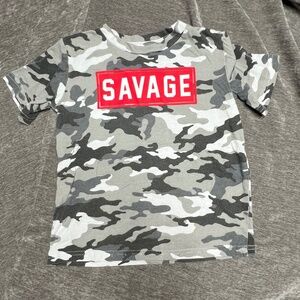 Savage T Shirt | Camo